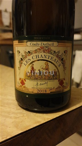 Valle del Loira Chinon Couly-Dutheil Les Chanteaux 2018