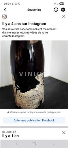 Burgundsko Beaune Caves des Batistines 1975