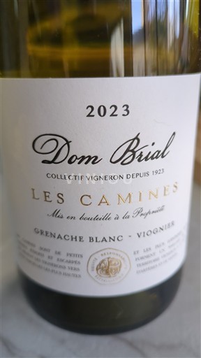 Roussillon Côtes-du-Roussillon Dom Brial Les Camines 2023