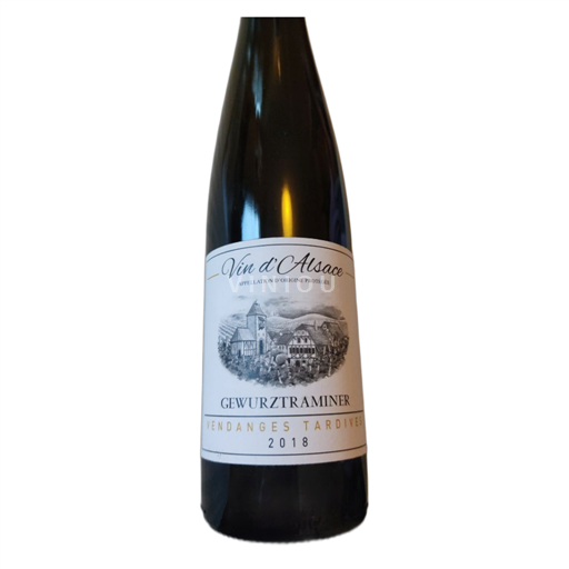 Alsacia Gewurztraminer Cellier Du Herrenweg Vendanges Tardives 2018