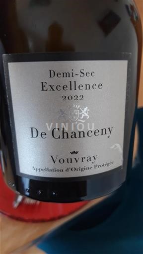 Dolina Loare Vouvray Chanceny Excellence 2022