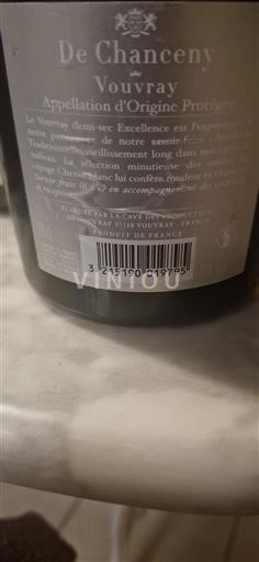 Loiren laakso Vouvray Chanceny Excellence 2022