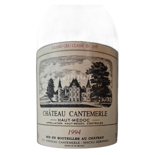 Bordeaux Haut-Médoc Château Cantemerle 1994