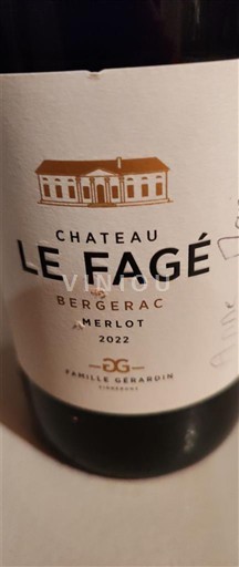 Tây Nam Bergerac Château Le Fagé 2022