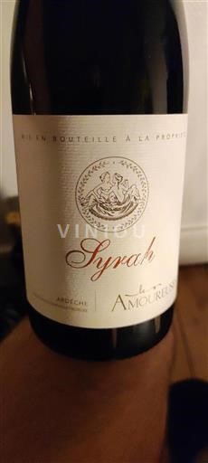 Alpes và các vùng Rhodanien Ardèche Château Les Amoureuses Syrah Không niên vụ