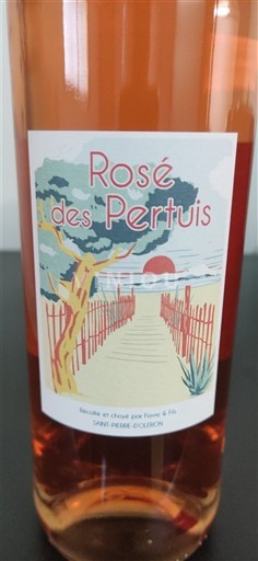 Akvitanska in Charentes Šarentec Roume & Fils Rosé des Pertuis Neleten.