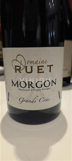 Beaujolais Morgon Domaine Ruet Grands Cras 2020