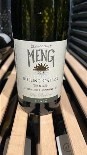 Pfalz Niet gespecificeerd Weingut Meng Alte Reben 2018