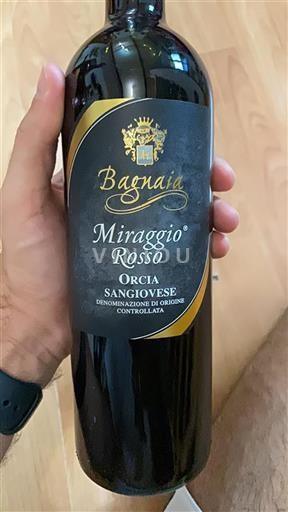 Toscana Non specificato Bagnaia Miraggio Rosso 2019