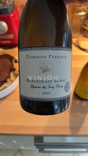 Beaujolais Ikke spesifisert Domaine Perroud Réserve des Trois Pièces 2020