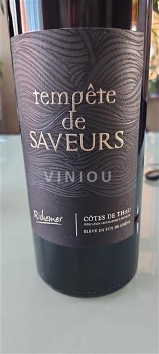 Languedoc și Roussillon Côtes de Thau Richemer Tempête de Saveurs 2023