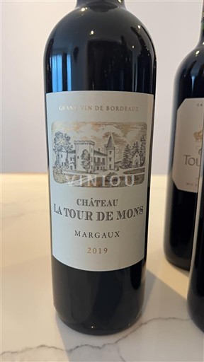 Bordoja Margaux La Tour de Mons 2019