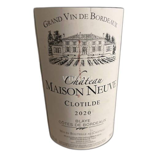 Burdeos Blaye-Côtes de Burdeos Maison Neuve Clotilde 2020