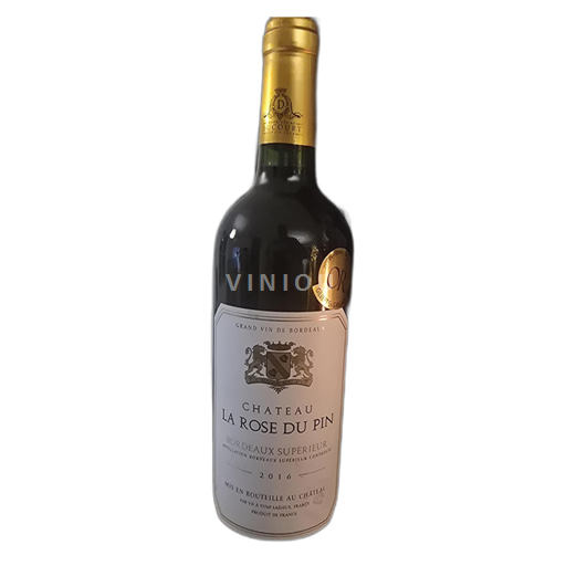 Bordeaux Bordeaux supérieur Château La Rose du Pin 2016