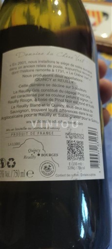Údolí Loiry Reuilly Domaine La Chaux Neuve 2024