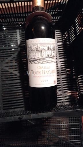 Bordeaux Montagne-saint-émilion Château Tour Bayard 2018