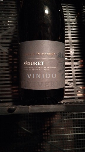 Vallée du Rhône Côtes-du-rhône-villages Romain Duvernay Seguret 2020