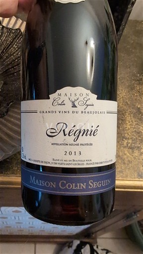 Beaujolais Régnié Maison Colin Seguin 2013