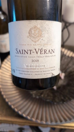 Burgundsko Saint-Véran Christiane Collovray et Jean-Luc Terrier 2018