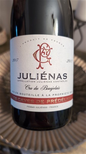 Beaujolais Juliénas Les Caves de Prédélis 2017