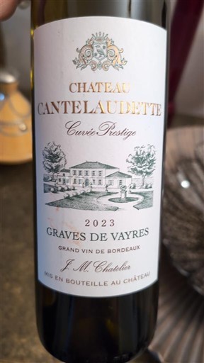 Bordeaux Graves-de-Vayres Château Cantelaudette Prestige 2023
