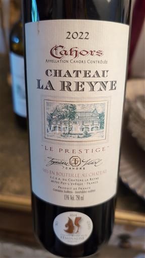 Sud-Ouest Cahors Château La Reyne Le Prestige 2022