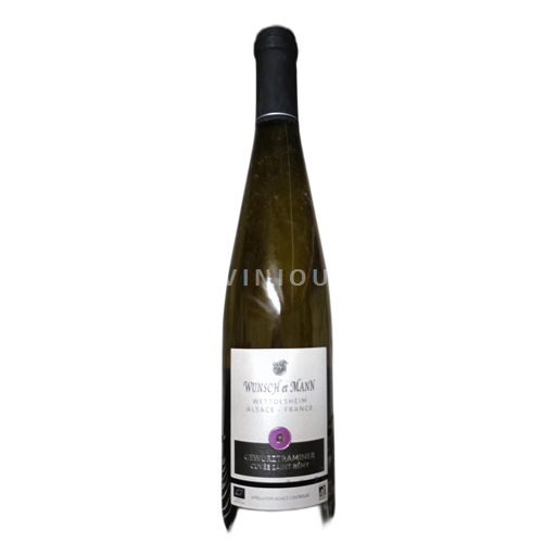 Alsace Gewurztraminer Wunsch et Mann Saint Rémy 2018