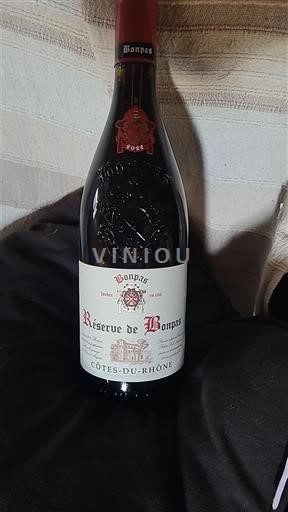 Thung lũng Rhône Côtes-du-rhône Bonpas Réserve de Bonpas 2018