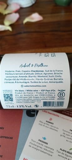 Languedoc a Roussillon Pays d'Oc Aubert & Mathieu Hautes Pistes 2024