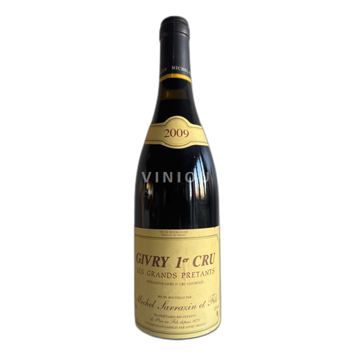 Borgoña Givry Michel Sarrazin et Fils Les Grands Pretans 1er Cru 2009