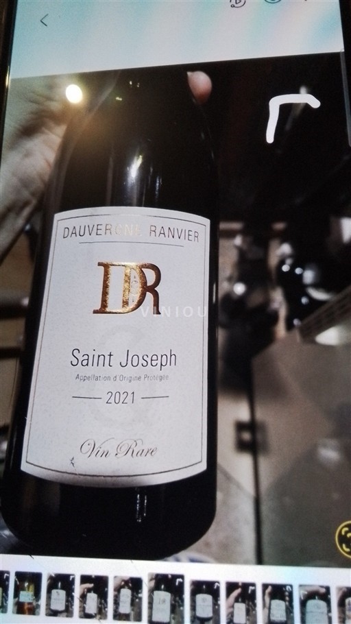 Thung lũng Rhône Saint-Joseph Dauvergne Ranvier Vin Rare 2021