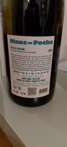 Sydvestfrankrig Côtes de Gascogne Alain Brumont Blanc de Poche 2024