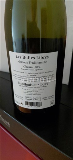 Loire Valley Montlouis-sur-Loire Les Bulles Libres Non-Vintage