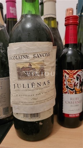 Beaujolais Juliénas Domaine Savoye 2020