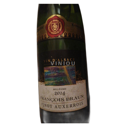 Alsace François Braun Pinot Auxerrois 2014