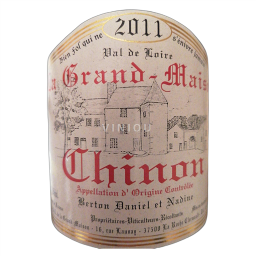 Dolina Loare Chinon La Grand-Maison 2011
