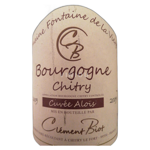 Bourgogne Ikke specificeret Domaine Fontaine de la Vierge Aloïs 2009