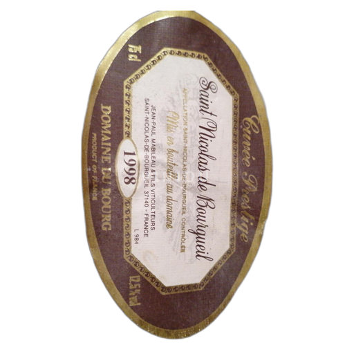 Thung lũng sông Loire Saint-Nicolas-De-Bourgueil Domaine Bourg Prestige 1998