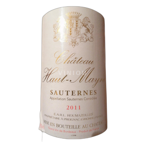 Bordeaux Sauternes Château Haut-Mayne 2011
