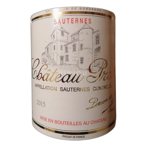Bordeaux Sauternes Château Prosé 2015