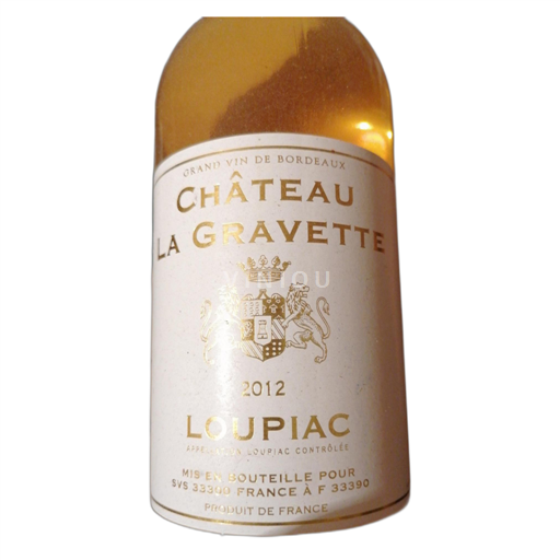 Bordeaux Loupiac Château La Gravette 2012