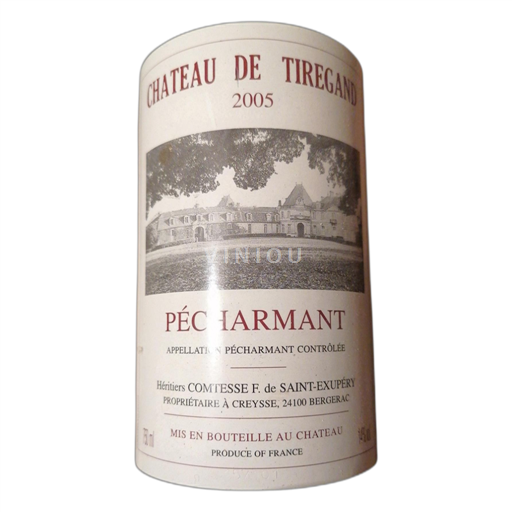 Tây Nam Pécharmant Chateau de Tiregand 2005