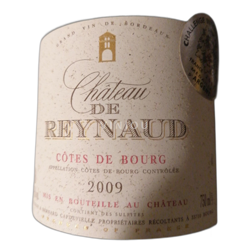 Burdeos Côtes-de-bourg Château Reynaud 2009