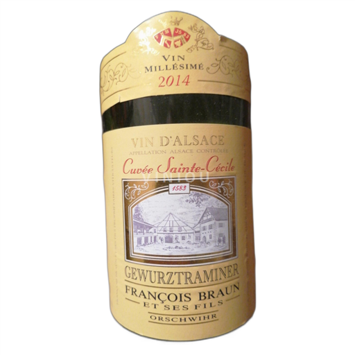 Alsace Gewurztraminer François Braun et Ses Fils Sainte-Cécile 2014