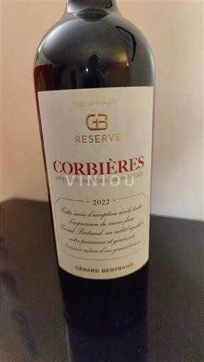 Langvedok Corbières Gérard Bertrand Réserve 2022