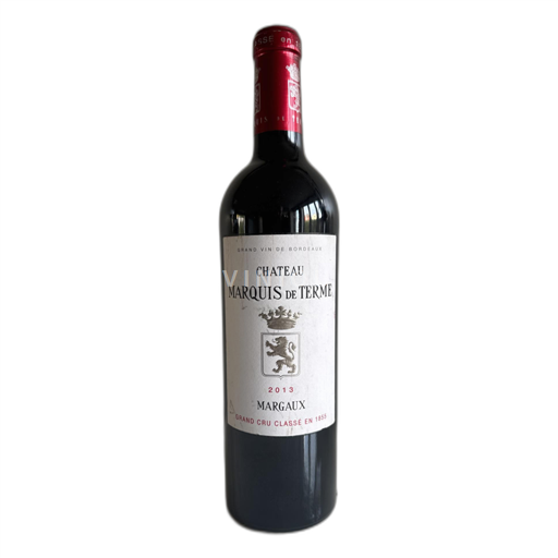 Bordeaux Margaux Château Marquis de Terme Grand Cru Classé 2013