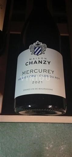 Burgundy Mercurey Premier Cru Maison Chanzy Premier Cru - Clos du Roy 2021