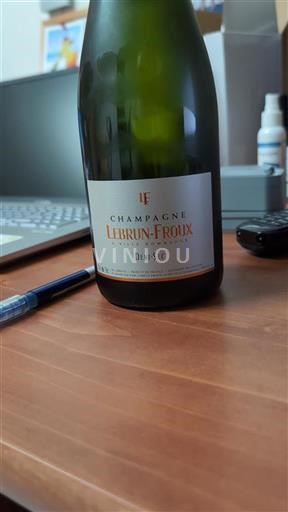 Champagne Sâm-panh Lebrun-Froux Demi-Sec Không niên vụ