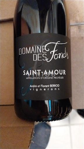 Beaujolais Saint-Amour Domaine Des Fonds 2023