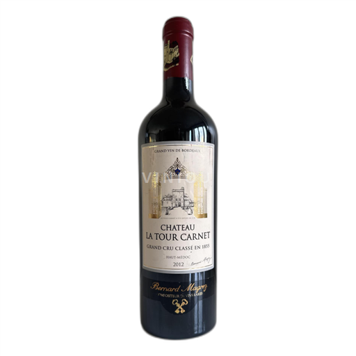 Bordeaux Haut-Médoc Château La Tour Carnet Grand Cru Classé 2012